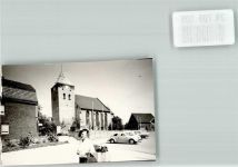 48351 W4416 Everswinkel FOTO KEINE AK Kirche VW-Käfer Foto Original aus Archiv eines Ansichtskartenverlags Ort handschriftlich