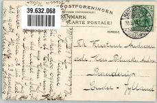 Hadersleben Haderslev 1910 - Aussichtsturm Himmebjerg Ort lt. Stempel