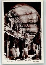 Meknes - Tracht Marktszene Souk