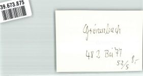 87730 W8944 Bad Grönenbach , Allgäu FOTO KEINE AK Ort handschriftlich Foto Original aus Archiv eines Ansichtskartenverlags