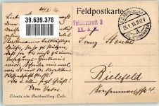 08300 Rethel 1916 Foto AK Kirche Feldpost WK I