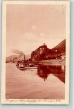 Usti nad Labem Aussig 1930 - Burg Schreckenstein Dampfer