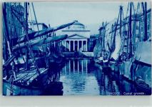 34100 Trieste / Triest / Trst Foto AK Hafen Canal grande