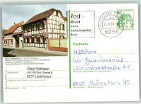 65835 W6237 Liederbach am Taunus Privatganzsache