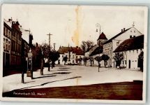 08468 O9800 Reichenbach , Vogtl Gebrauchsspuren Markt Tanksäule