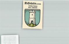 89284 W7914 Pfaffenhofen a d Roth Vignette Stadtwappen Kaffee Hag