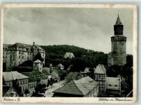65510 W6270 Idstein Gebrauchsspuren Schloss Hexenturm WK II