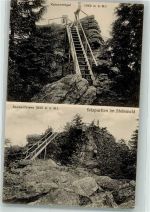 95615 W8590 Marktredwitz - Katzentrögel Saubadfelsen Ort handschriftlich