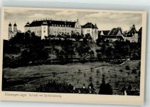 73479 W7090 Ellwangen Jagst Foto AK Schloss