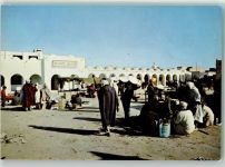 Touggourt - Marktszene Tracht El Oued