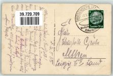 07927 O6553 Hirschberg , Saale 1935 Gebrauchsspuren