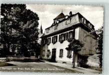 53424 W5480 Remagen Foto AK Katholisches Pfarrhaus Marienbrunnen
