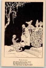 Verlag J. Henke Nr. 297 Aschenputtel Künstlerkarte