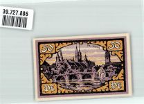06217 O4200 Merseburg 1921 Notgeldschein 50 Pfennig