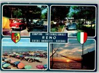 48100 Ravenna 1969 - Campingplatz Auto Schwimmbad