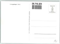 74653 W7118 Ingelfingen Foto AK Gruß Kirche Turm Glocke Uhr Baumblüte