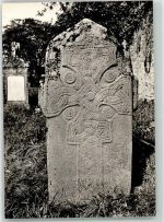 Dublin Foto AK Irische Kreuze Denkmal St. Mura Kreuz