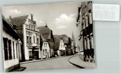48249 W4408 Dülmen FOTO KEINE AK Straße Kirche Ort handschriftlich Foto Original aus Archiv eines Ansichtskartenverlags