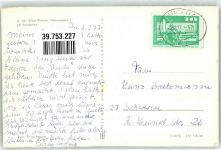 Bicaz Békás 1977 Foto AK Bicaz-Klamm Straße Omnibus