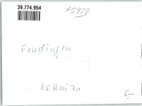 57334 W5928 Feudingen , Kr Wittgenstein FOTO KEINE AK Foto Original aus Archiv eines Ansichtskartenverlags Ort handschriftlich