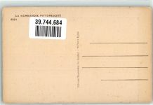 Nr. 1519 Edition Le Goubey Nr. 4221 La Normandie Pittoresque Typen Holzschuhe Motiv Frankreich
