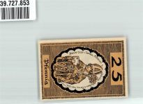 06217 O4200 Merseburg 1921 Notgeldschein 25 Pfennig