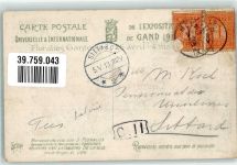 Gand Gent 1913 - Ausstellung Floralies