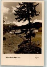 Hofalmhütte 1943 Foto AK Hüttenstempel