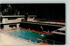 Vancouver 1958 - Schwimmbad Radium Hot Springs