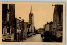 Beauraing Foto AK Kirche Rue de l´Eglise