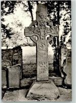 Dublin Foto AK Irische Kreuze Denkmal Hoch Kreuz