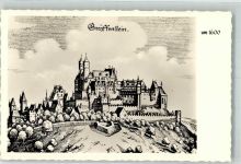 35753 W6349 Greifenstein , Hess Foto AK Burg Greifenstein um 1600