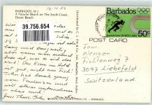 Bridgetown 1984 - Strand Schwimmbad Dover Beach