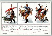 W7000 Stuttgart Schwaben Tracht Schw K.V. Nr. 214 Böttcher, H. Künstlerkarte