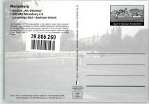 O4200 Merseburg Sportplatz Am Ottoweg des VfB IMO Merseburg Fotograf Günther Waßmuth Stadion Foto AK