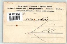 Verlag D.H.C. No 1061 Liebespaar Reutlinger (Paris) 1900