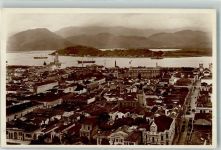 Santos 1928 Foto AK Hafen