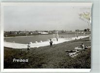 26427 W2943 Bensersiel FOTO KEINE AK Foto Original aus Archiv eines Ansichtskartenverlags Freibad Ort handschriftlich