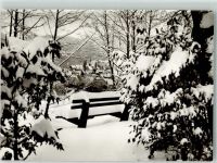 74523 W7176 Braunsbach Foto AK Winter