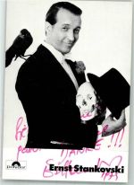 Stankovski Ernst Rabe Totenkopf Autograph Schlagersänger FOTO KEINE AK