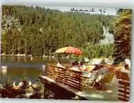 77889 W7596 Seebach , Baden - Außengastronomie Berghotel Mummelsee