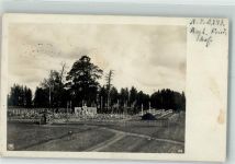Regiment Friedhof Kriegsgrab 1917 Foto AK
