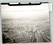 66679 W6646 Losheim , Saar FOTO KEINE AK Vogelschau Striche auf der Bildseite Ort handschriftlich Foto Original aus Archiv eines Ansichtskartenverlags