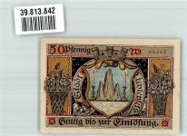 96215 W8620 Lichtenfels , Bay 1920 Notgeldschein 50 Pfennig