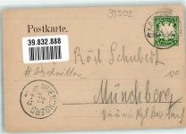 95460 W8581 Himmelkron 1904 Gebrauchsspuren Striche auf der Bildseite beschnitten