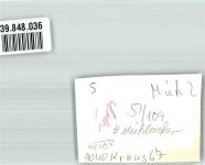 75417 W7130 Mühlacker FOTO KEINE AK VW Käfer Geschäft Ort handschriftlich Foto Original aus Archiv eines Ansichtskartenverlags