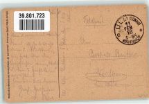 sign. Richter, Ludwig Der Wolf und die sieben Geißlein 1918 Künstlerkarte