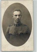 Korporal in Uniform WK I Militär Österreich Privatfoto AK