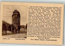 41539 W4047 Zons Foto AK historische Mühle Chronik