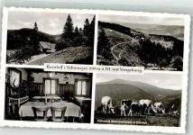 77883 W7593 Seebach im Schwarzwald Foto AK Berggasthaus Kernhof Fotograf Käshammer